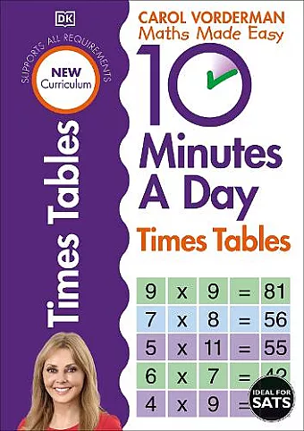 10 Minutes A Day Times Tables, Ages 9-11 (Key Stage 2) cover