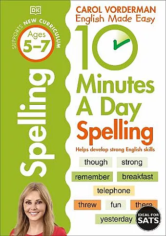 10 Minutes A Day Spelling, Ages 5-7 (Key Stage 1) cover