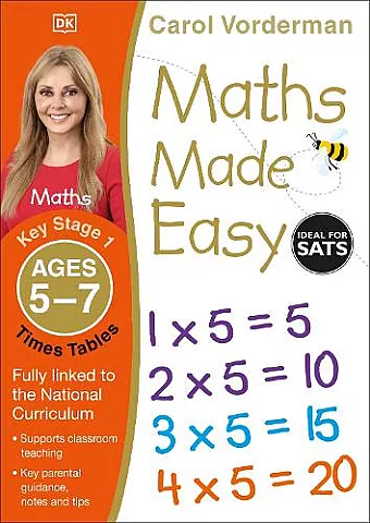 Maths Made Easy: Times Tables, Ages 5-7 (Key Stage 1) cover