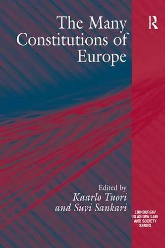 The Many Constitutions of Europe cover