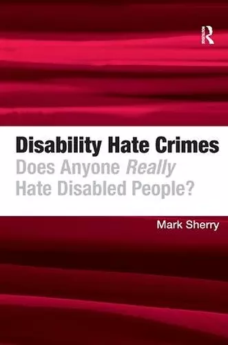 Disability Hate Crimes cover