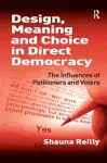 Design, Meaning and Choice in Direct Democracy cover