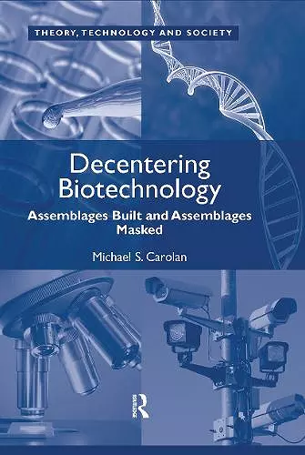 Decentering Biotechnology cover