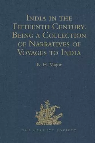 India in the Fifteenth Century cover