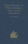 Early Voyages to Terra Australis, now called Australia cover