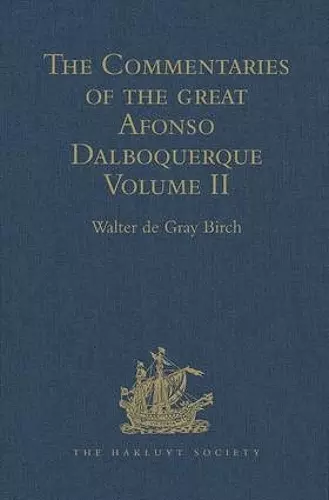 The Commentaries of the Great Afonso Dalboquerque cover