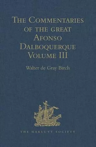 The Commentaries of the Great Afonso Dalboquerque cover