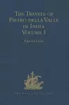 The Travels of Pietro della Valle in India cover