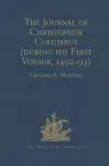 The Journal of Christopher Columbus (during his First Voyage, 1492-93) cover