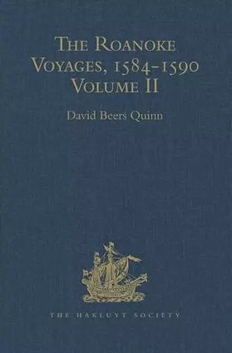 The Roanoke Voyages, 1584-1590 cover