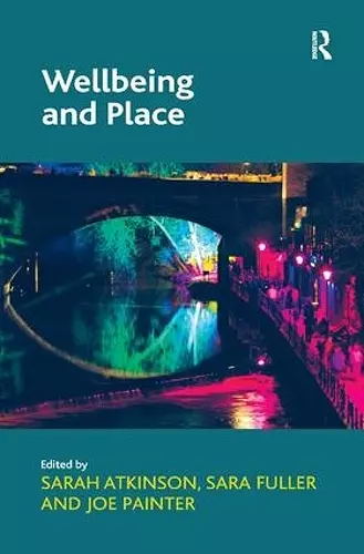 Wellbeing and Place cover