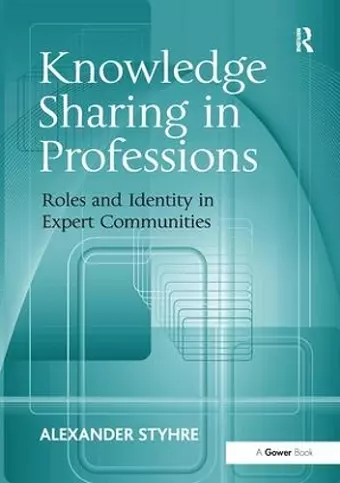 Knowledge Sharing in Professions cover