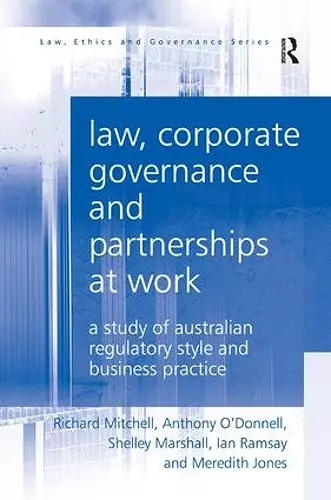 Law, Corporate Governance and Partnerships at Work cover