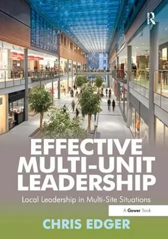 Effective Multi-Unit Leadership cover