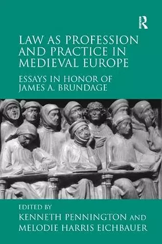 Law as Profession and Practice in Medieval Europe cover