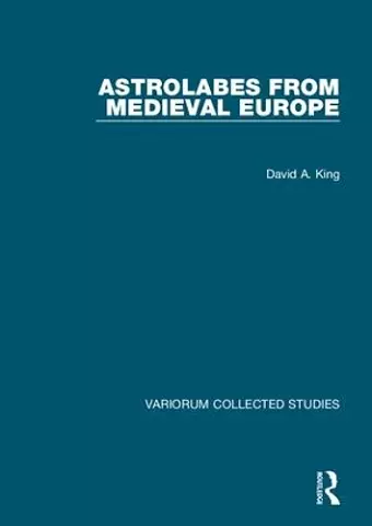 Astrolabes from Medieval Europe cover