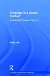 Theology in a Social Context cover