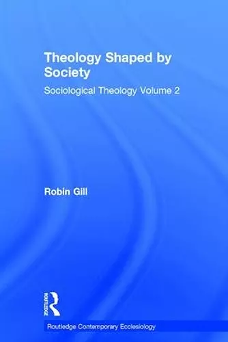 Theology Shaped by Society cover