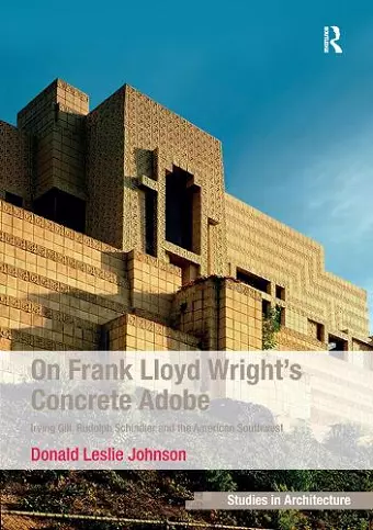 On Frank Lloyd Wright's Concrete Adobe cover