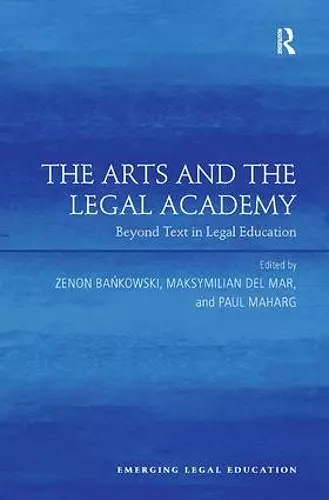 The Arts and the Legal Academy cover