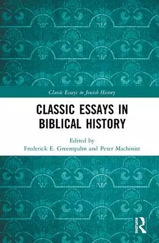 Classic Essays in Biblical History cover