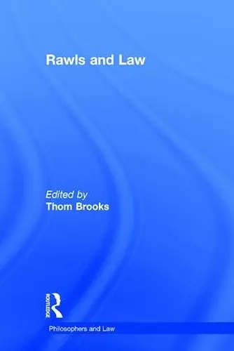 Rawls and Law cover