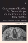 Constantine of Rhodes, On Constantinople and the Church of the Holy Apostles cover