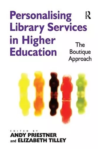 Personalising Library Services in Higher Education cover