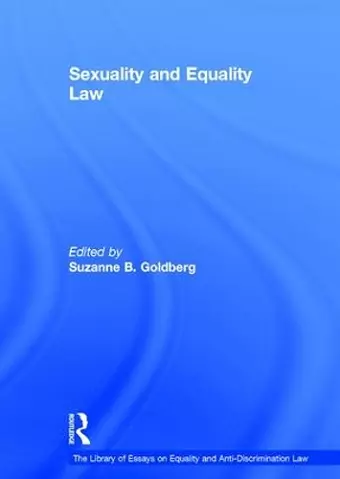 Sexuality and Equality Law cover