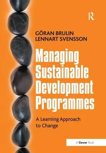 Managing Sustainable Development Programmes cover