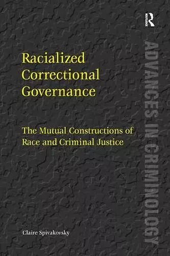 Racialized Correctional Governance cover