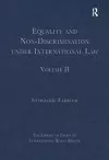 Equality and Non-Discrimination under International Law cover