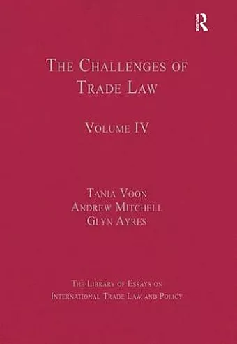 The Challenges of Trade Law cover