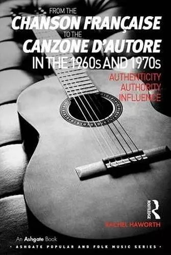 From the chanson française to the canzone d'autore in the 1960s and 1970s cover