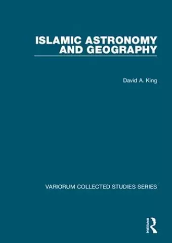 Islamic Astronomy and Geography cover