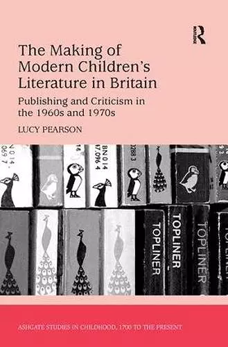 The Making of Modern Children's Literature in Britain cover