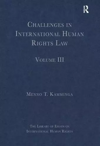 Challenges in International Human Rights Law cover