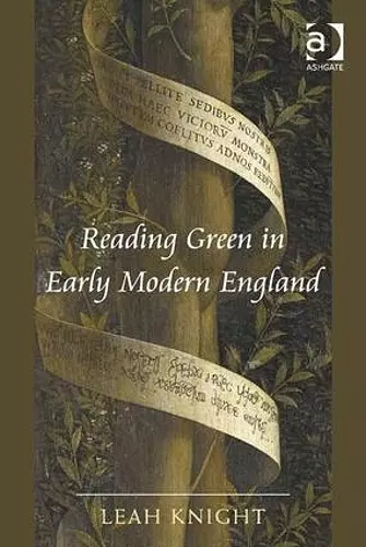 Reading Green in Early Modern England cover