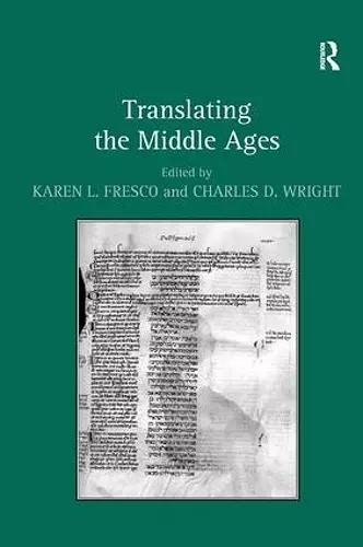 Translating the Middle Ages cover