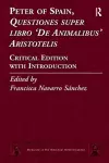 Peter of Spain, Questiones super libro De Animalibus Aristotelis cover