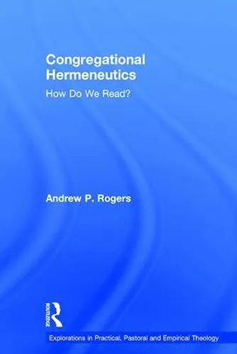 Congregational Hermeneutics cover