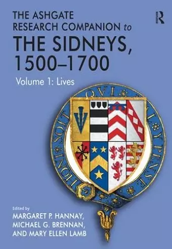 The Ashgate Research Companion to The Sidneys, 1500-1700 cover