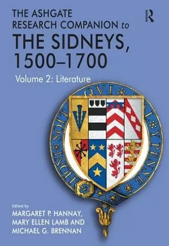 The Ashgate Research Companion to The Sidneys, 1500–1700 cover