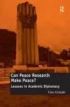 Can Peace Research Make Peace? cover