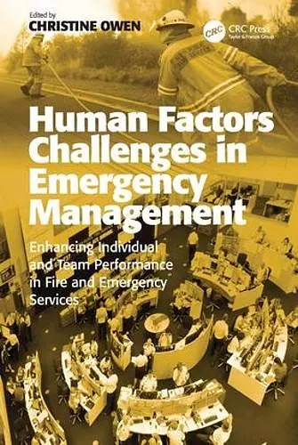 Human Factors Challenges in Emergency Management cover