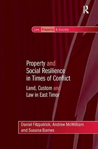 Property and Social Resilience in Times of Conflict cover