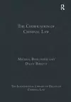 The Codification of Criminal Law cover