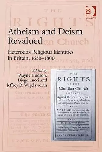 Atheism and Deism Revalued cover