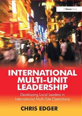 International Multi-Unit Leadership cover