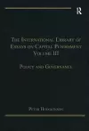 The International Library of Essays on Capital Punishment, Volume 3 cover